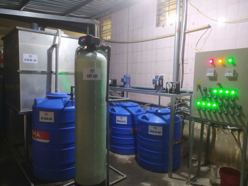 Dự án hệ thống xử lý nước thải công suất 3m3/ngày đêm tại Trung tâm quan trắc tài nguyên và môi trường tỉnh Quảng Ninh